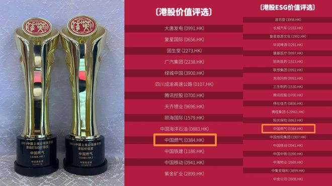 图片[1]-2024中国上市公司“英华奖”揭晓 中国燃气荣膺两项大奖-卖碳网