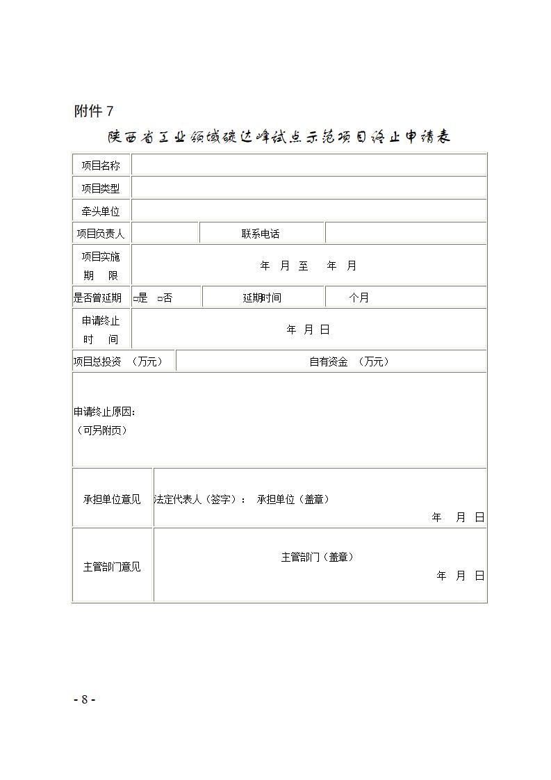 图片[8]-陕西省开展第一批工业领域碳达峰试点项目验收工作-卖碳网